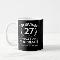 27th Wedding Anniversary Gifts Couples Husband Wif