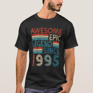 27Th Year Old Birthday Gifts Awesome Epic Legend S T-Shirt