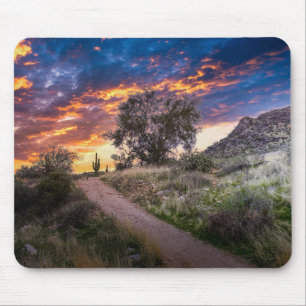 2815-Desert Landscape at Sunset Mouse Pad