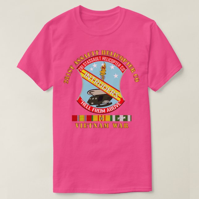 281st AHC w VN SVC T-Shirt (Design Front)