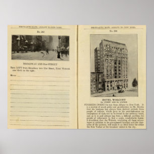 28586 Broadway & 31st St Hotel Wolcott Poster