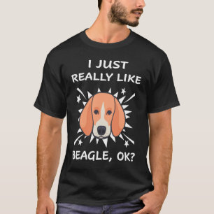 288 I Just Really Like Beagle T-Shirt