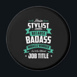 28.Hair Stylist Because Badass Miracle Worker Isnt Magnet<br><div class="desc">I sleep with a mail escort. Mailman Motif Postal worker Gifts perfect for a Postman Worker for a working as an postal worker and bring you your mail and packages by Postal worker Gifts</div>