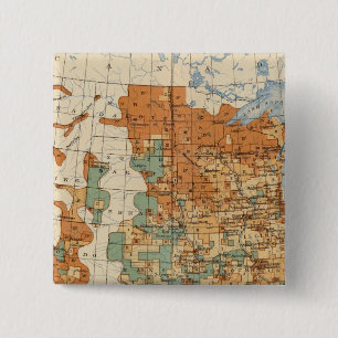 28 Increase 1890 to 1900 15 Cm Square Badge