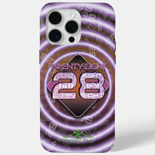 28 Twenty-Eight Case-Mate iPhone Case (Back)