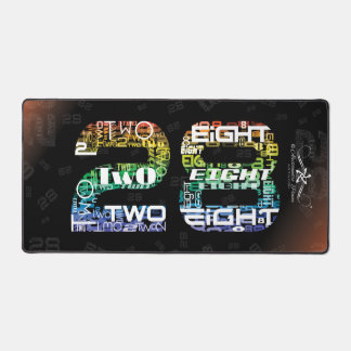 28 Twenty-Eight Desk Mat