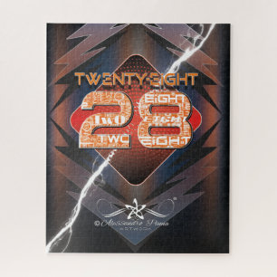 28 Twenty-Eight Jigsaw Puzzle