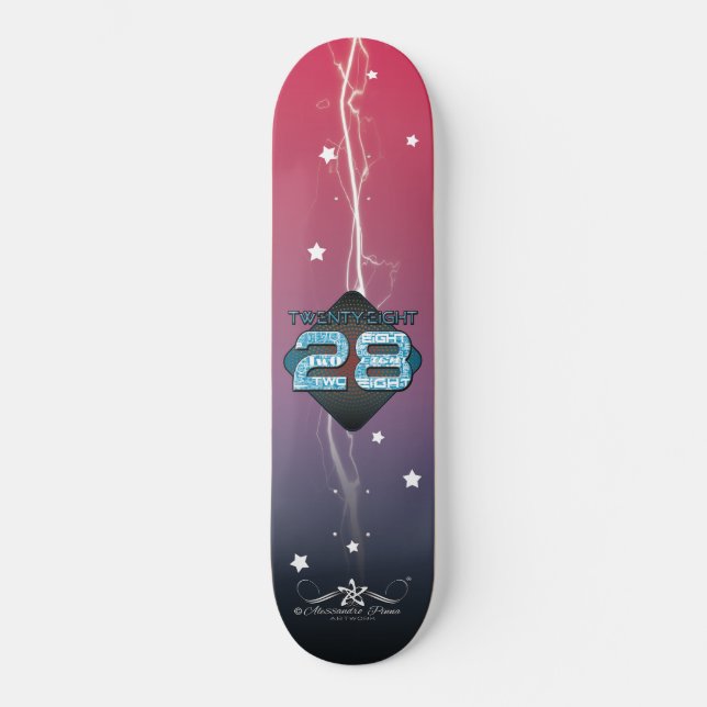 28 Twenty-Eight Skateboard (Front)