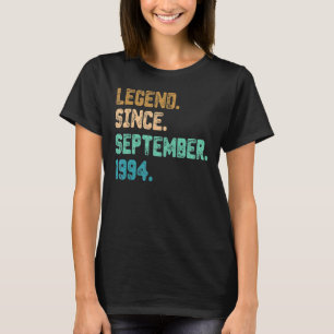 28 Year Old Legend Since September 1994 28th Birth T-Shirt