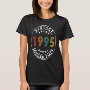 28 Year Old Retro Vintage 1995 28th Birthday 1 T-Shirt