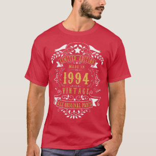 28 Years Old 28th Birthday Made Born in 1994 Men W T-Shirt