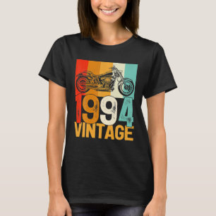 28 Years Old Retro Motorcycle Vintage 1994 28th T-Shirt