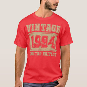 28 Years Old Vintage 1994 Limited Edition 28th Bir T-Shirt