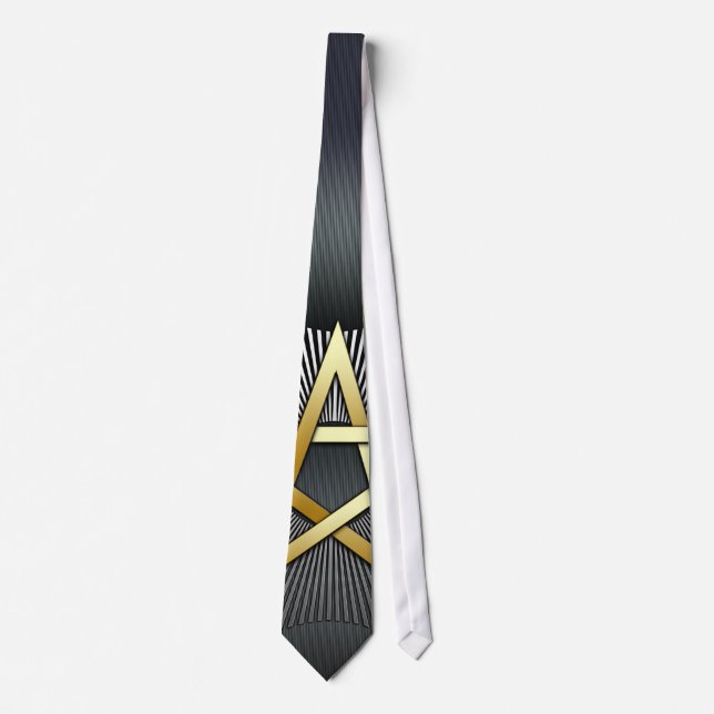 28th Degree: Knight Commander of the Temple Tie (Front)