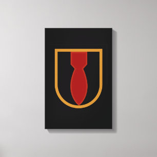 28th EOD Beret flash Canvas Print