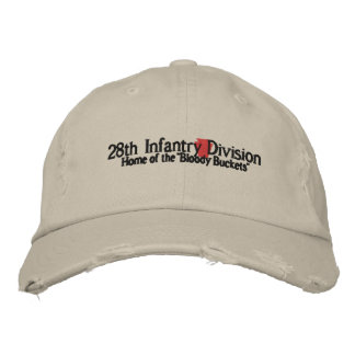 28th Infantry Division Embroidered Hat