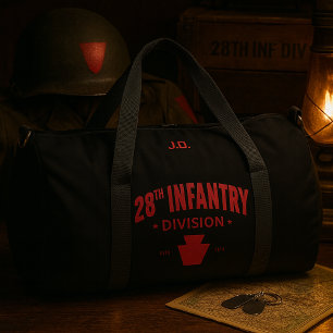 28th Infantry Division Tribute Personalised  Duffle Bag