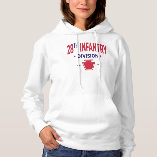 28th Infantry Division - US Military Women Hoodie (Front)