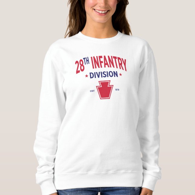 28th Infantry Division - US Military Women Sweatshirt (Front)