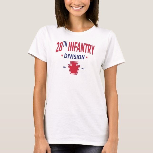 28th Infantry Division - US Military Women T-Shirt (Front)