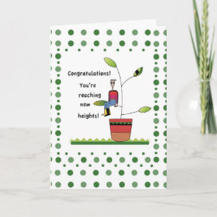 2958 New Heights, Congratulations Card