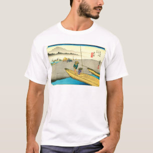 29. 見付宿, 広重 Mitsuke-juku, Hiroshige, Ukiyo-e T-Shirt