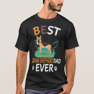 29 Best German Shepherd Dad Ever German Shepherd T-Shirt