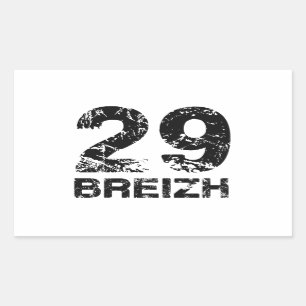 29 Breizh Rectangular Sticker