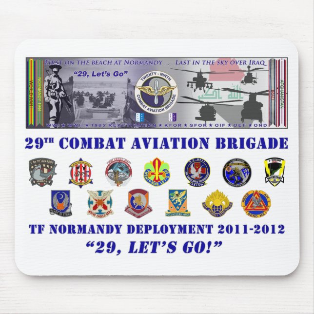 29 CAB deployment mouse pad (Front)