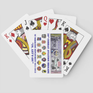 29 CAB Deployment Playing Cards
