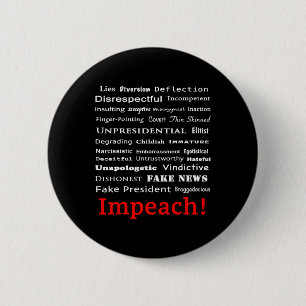 29 Reasons To Impeach The President Trump Politica 6 Cm Round Badge
