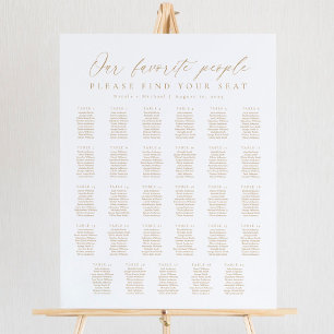 29 Tables Our Favourite People Seating Chart