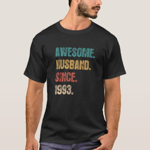 29 Wedding Aniversary For Him  Awesome Husband Sin T-Shirt
