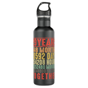 29 Year 29th Wedding Anniversary Gifts for Her Him 710 Ml Water Bottle