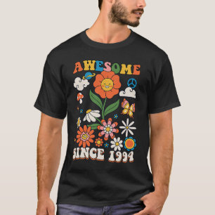 29 Year Old Awesome Since 1994 Groovy Retro 29th B T-Shirt