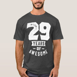 29 Year Old Gift 29th Birthday Gift Ideas T-Shirt