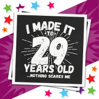 29 Year Old Sarcastic Meme Funny 29th Birthday