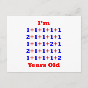 29 Years old! Postcard
