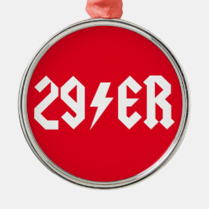 29er metal tree decoration