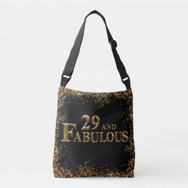 29th  Birthday  Crossbody Bag (Front)