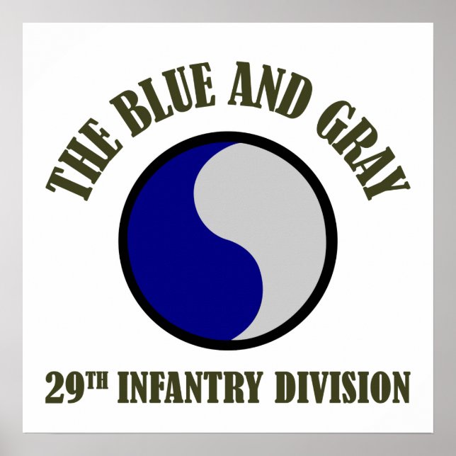29th Infantry Division Poster (Front)