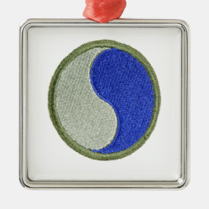 29th Infantry Metal Tree Decoration