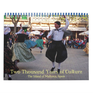 2,000 Years of Culture Mallorca Spain Calendar