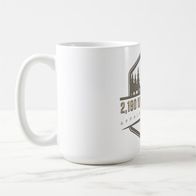 2,190 Miles of Magic – Appalachian Trail Coffee Mug (Left)