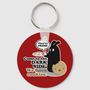 2 1/4" Come To The Dark Side. Key Chain