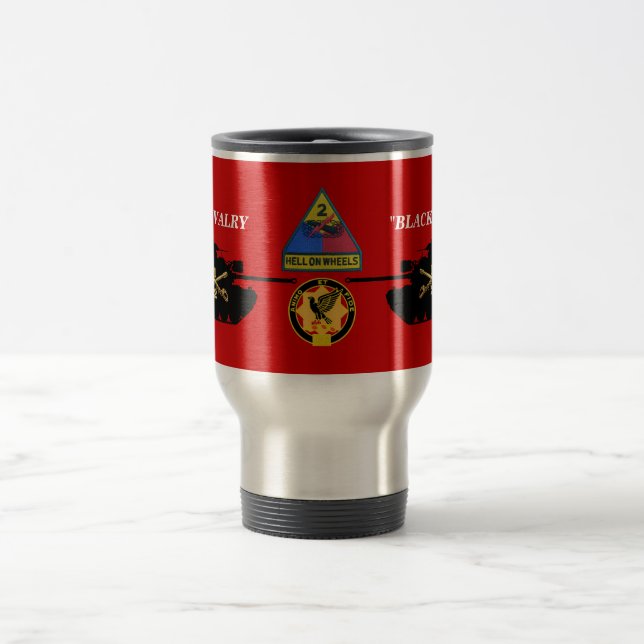 2/1st Cavalry M48A3 Patton Mug (Center)