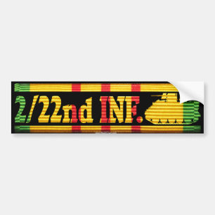 2/22nd Inf. with M113 VSR Bumper Sticker