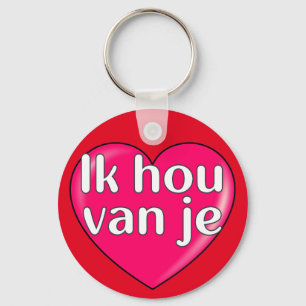 2.25" Basic Button Keychain