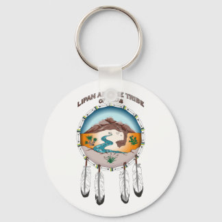 2.25" Basic Round Tribal Shield Key Chain