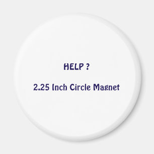 2.25 Inch Circle Magnet
